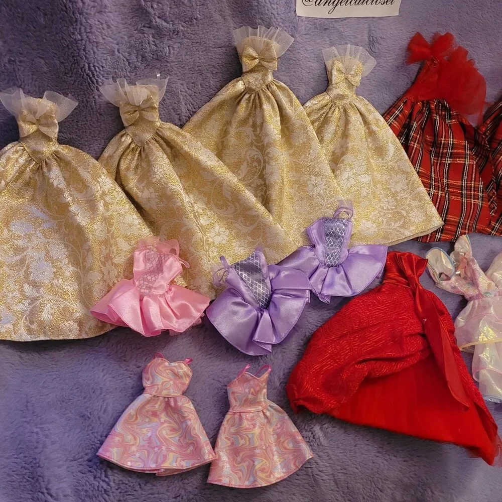 Barbie Model Muse Gown Lot Collector Christmas Holiday Dress Dresses Fancy Style